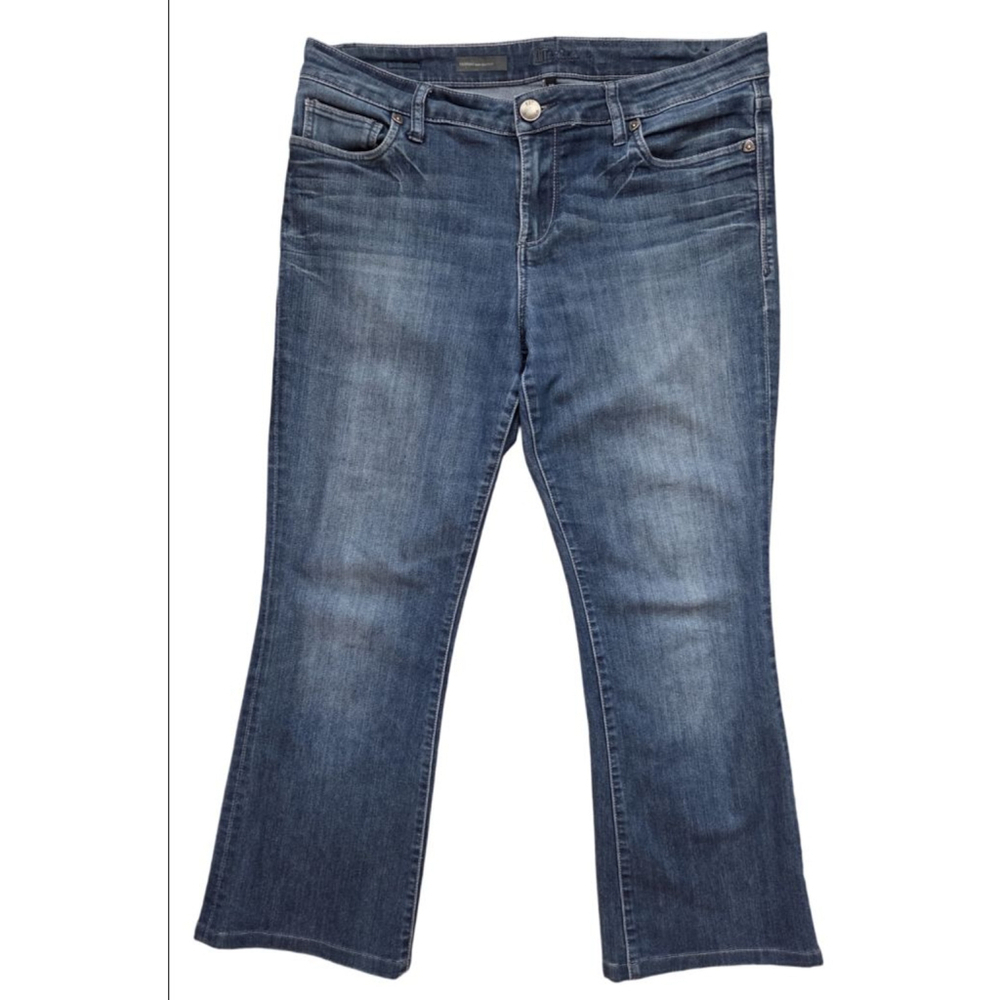 Women's KUT from the Kloth Blue Boot Cut Jeans Standard Size 12
